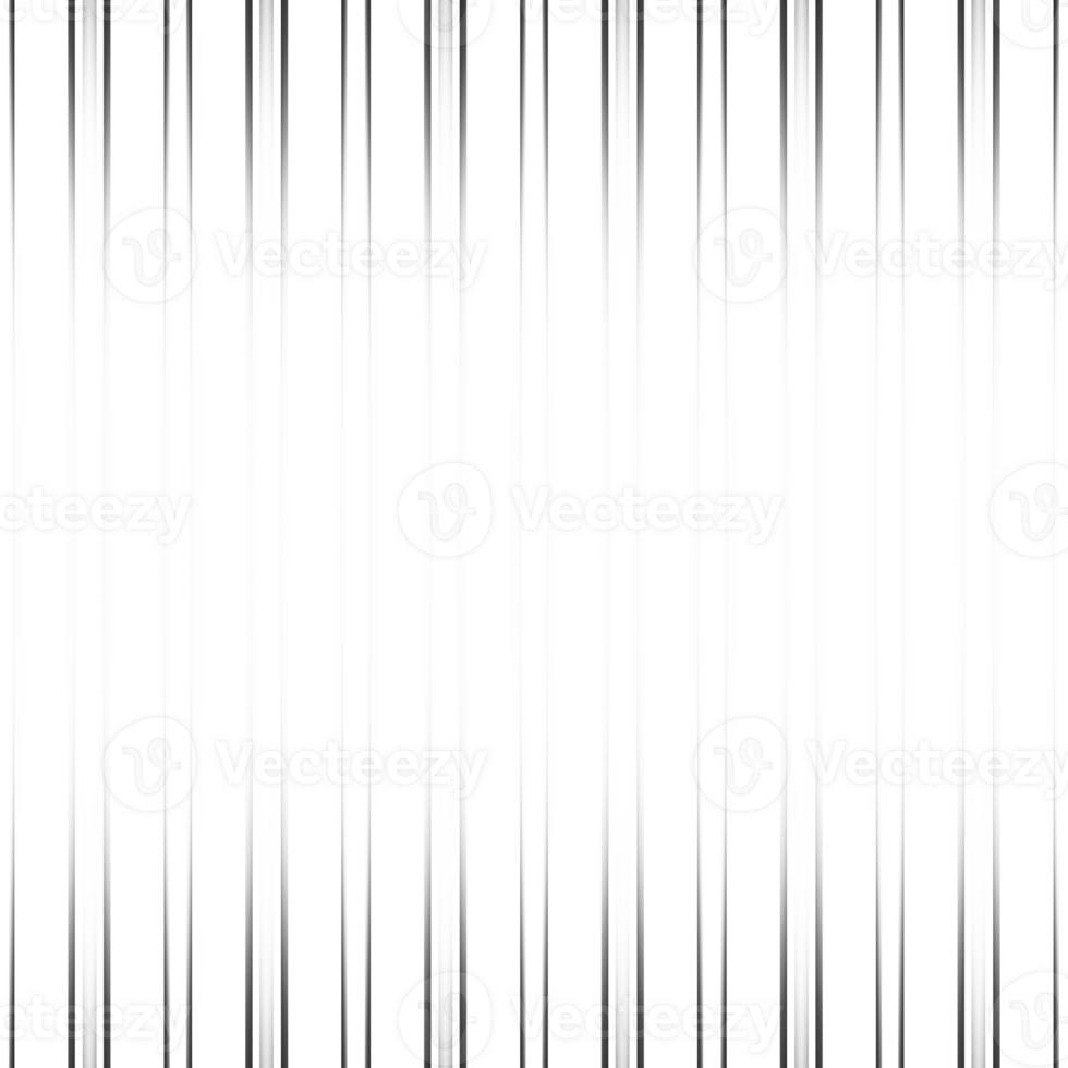 Black and white striped abstract background overlay. Motion effect. Graphic illustration with transparent background. png