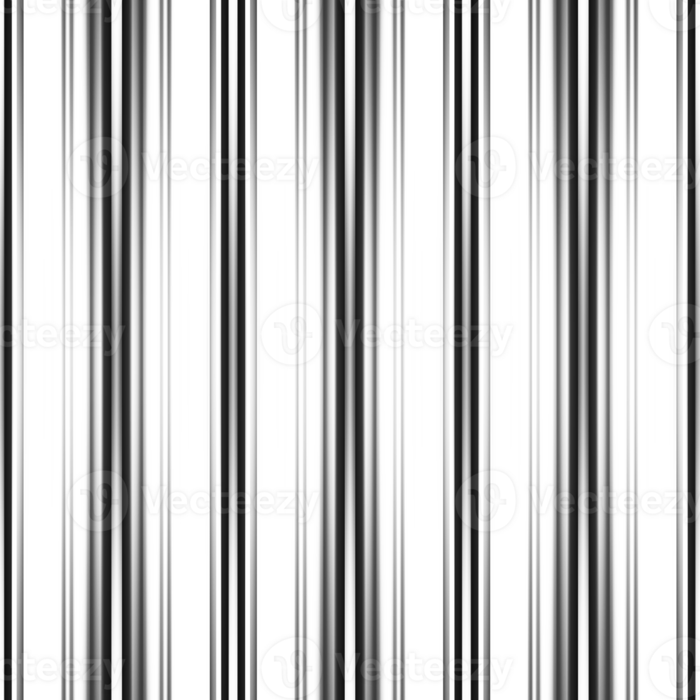 Black and white striped abstract background overlay. Motion effect. Graphic illustration with transparent background. png