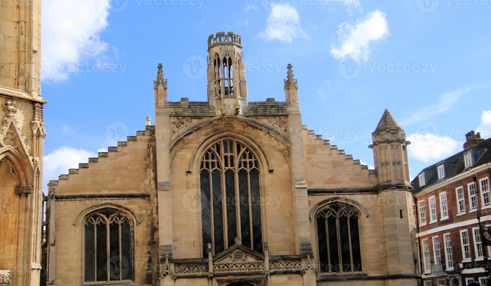 A view of York Minster on a sunny spring day photo