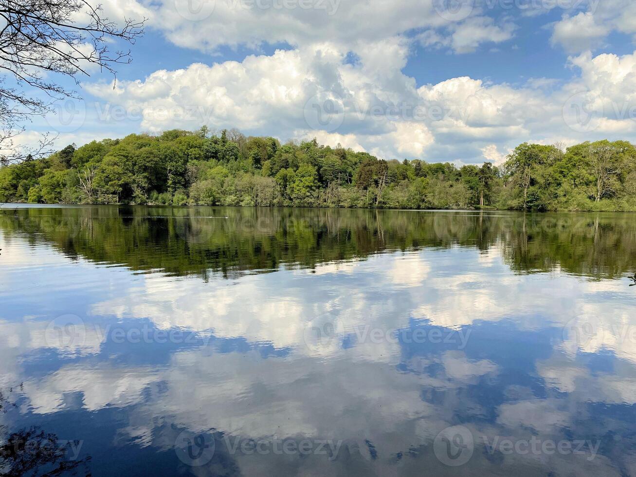 A view of Blakemere Lake near Ellesmere in Shropshire photo