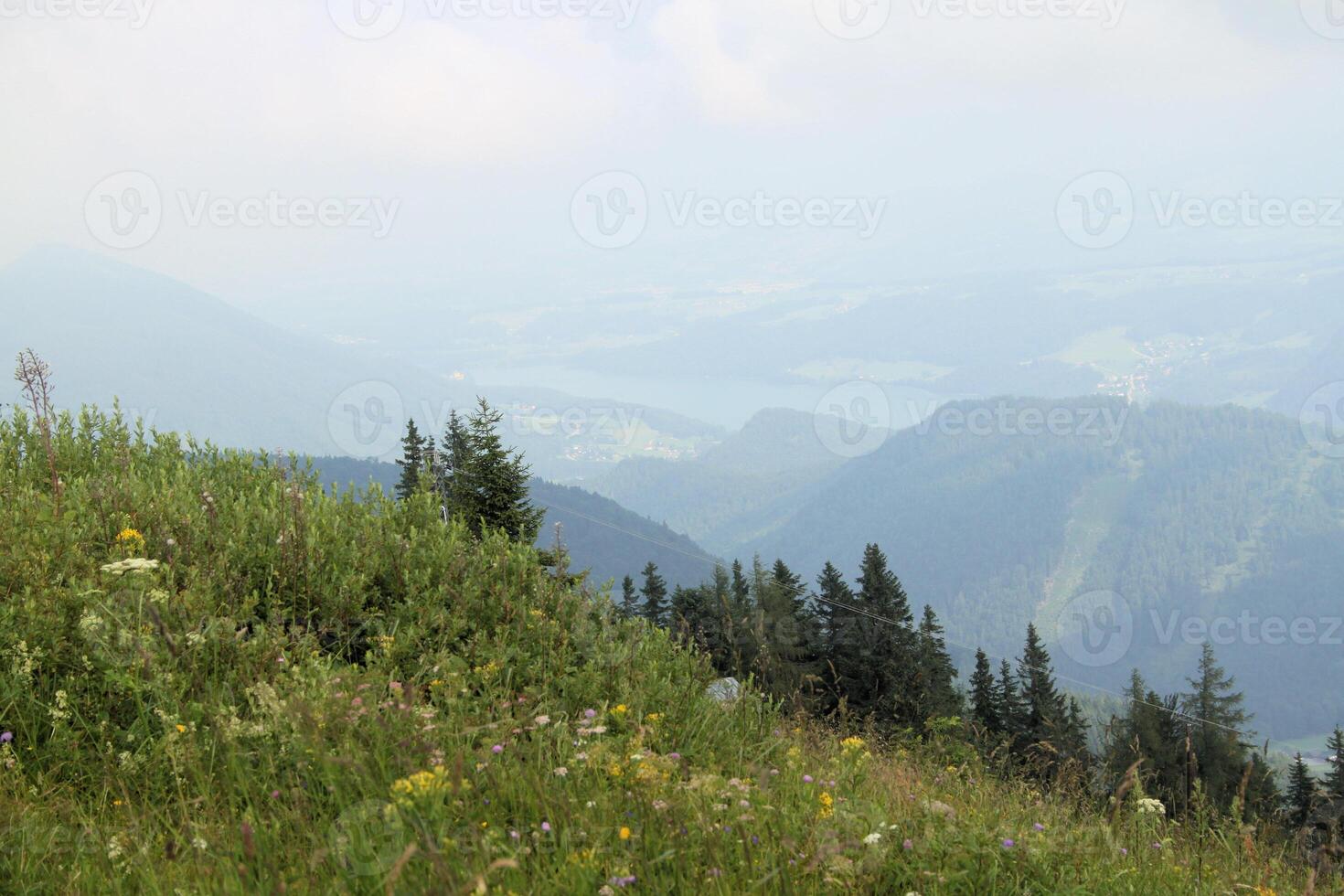 A view of the Austrian Countryside at St Gilgen photo