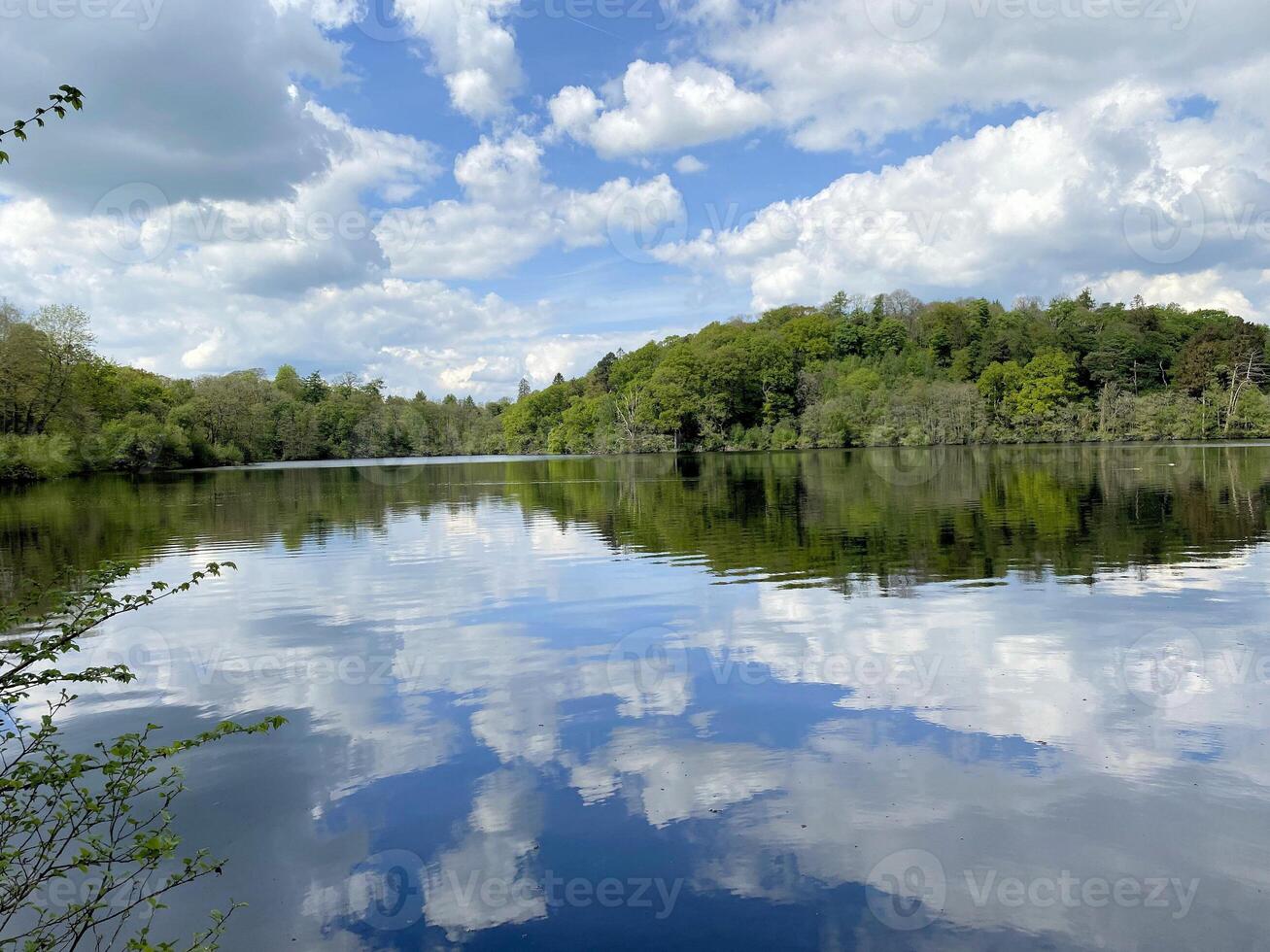A view of Blakemere Lake near Ellesmere in Shropshire photo