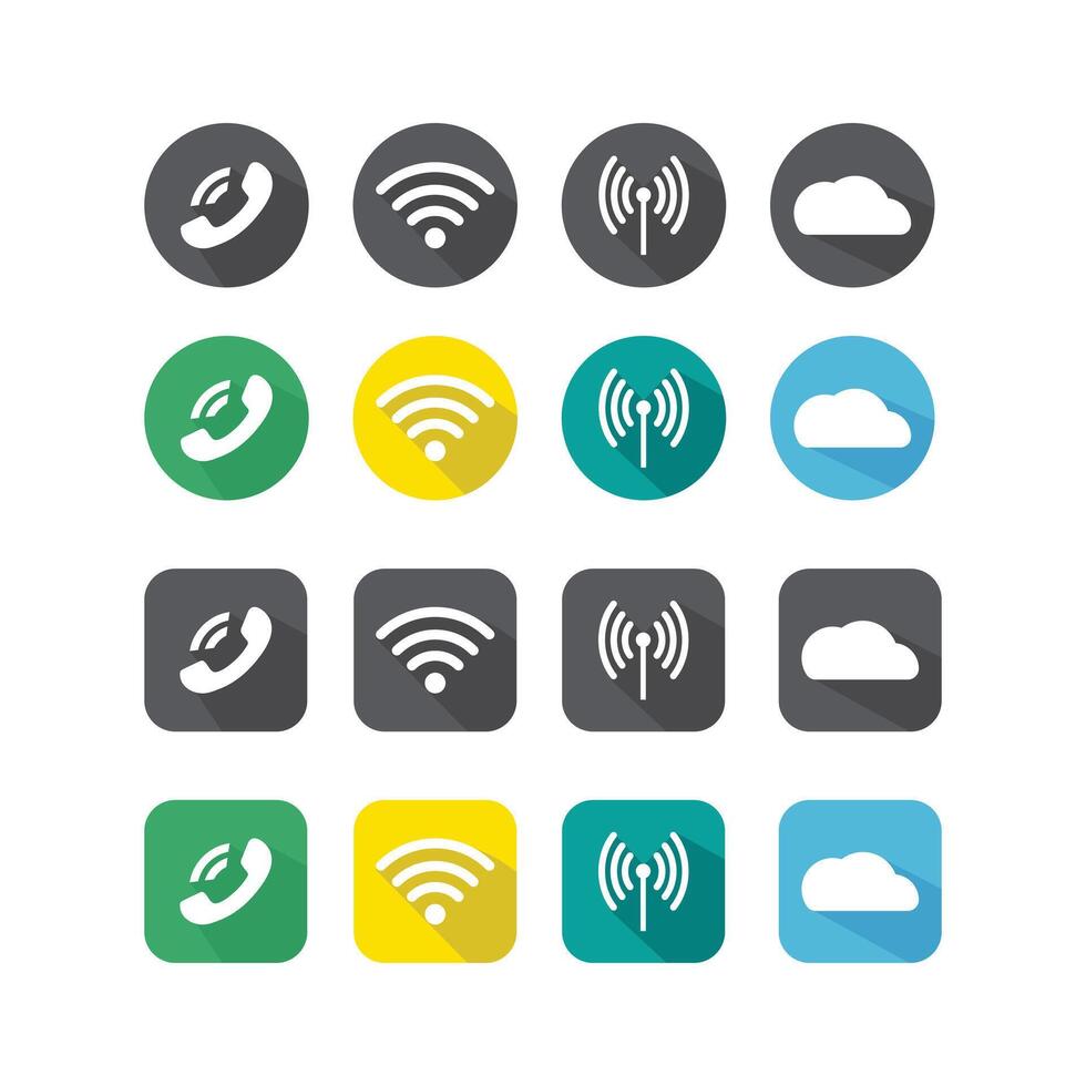 Business and marketing, programming, data management, internet connection, social network, computing, information. Thin line icons set. vector