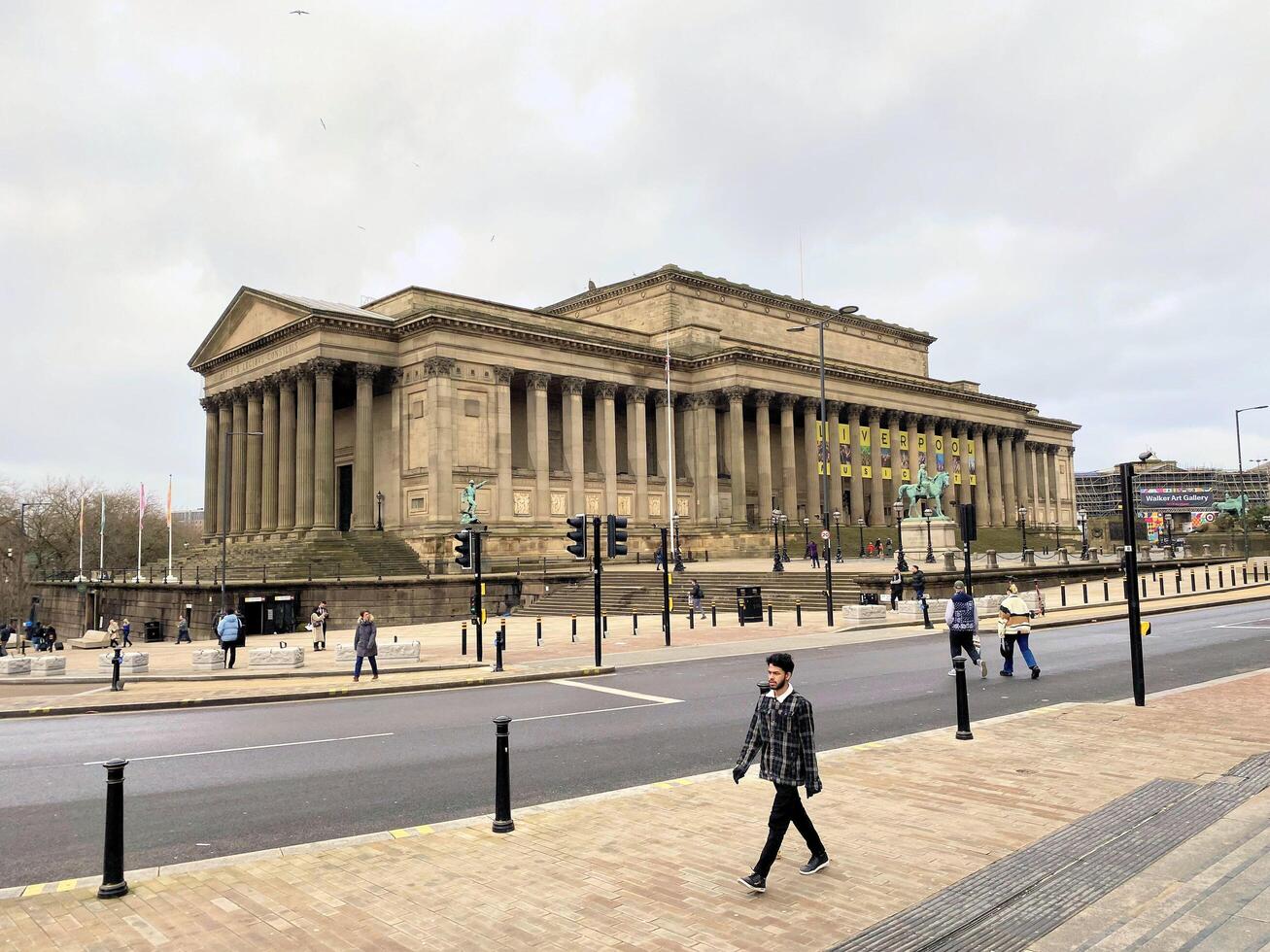 A view of the Streets of Liverpool at Chinese new year photo