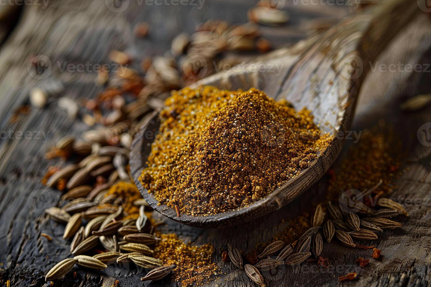 Dried sumac berries in decorative bowl vibrant red hue celebrates spice's beauty photo