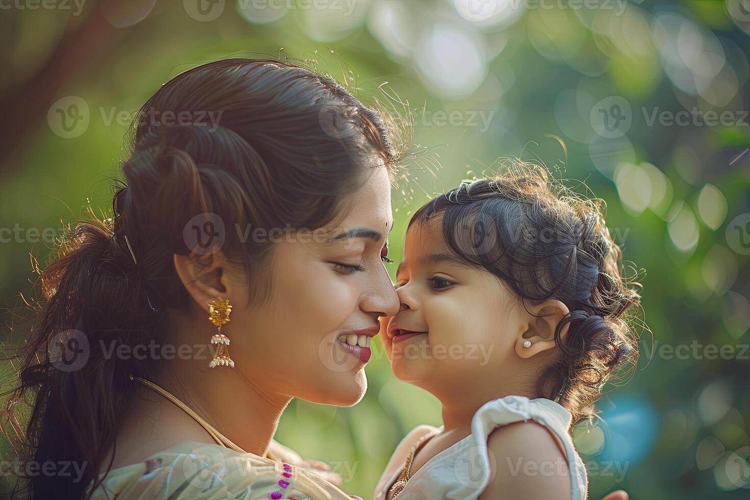 Heartwarming Connection Unbreakable Bond Between Mothers and Children photo