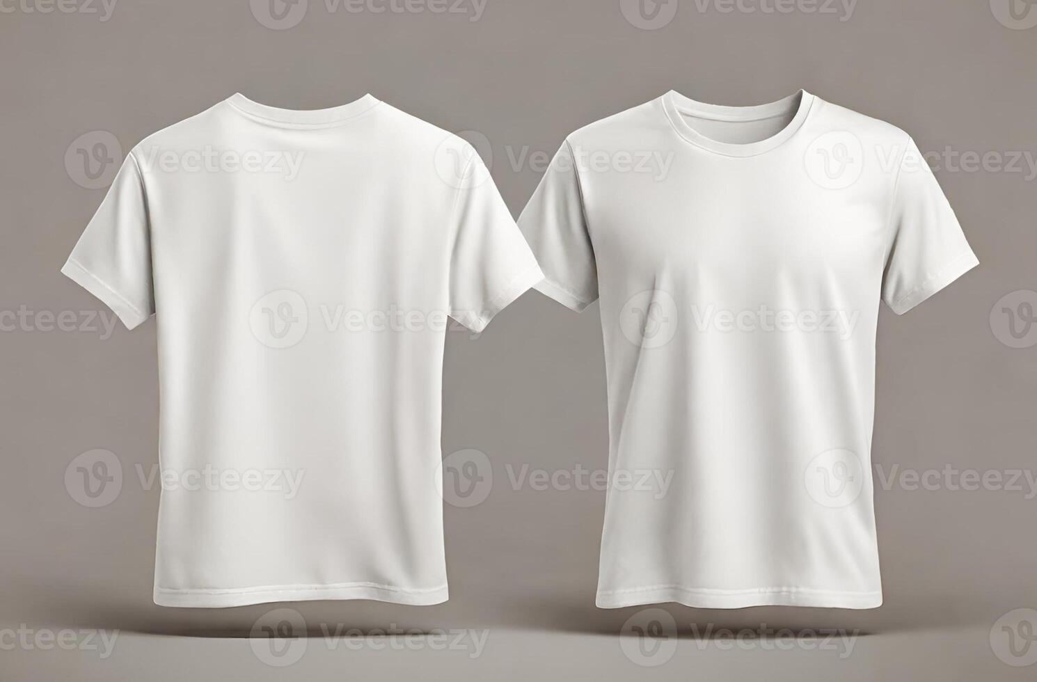 White Shirt Front and Back photo