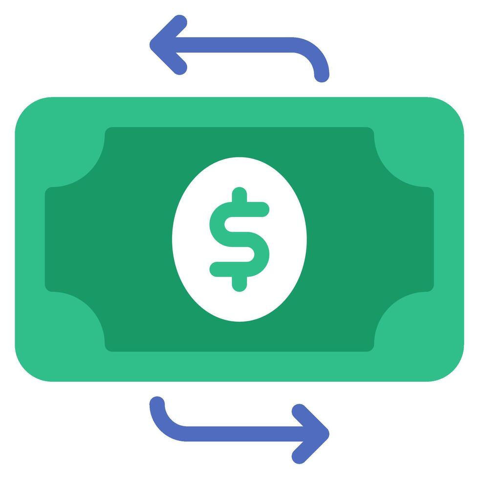 Cash Flow icon for web, app, infographic, etc vector