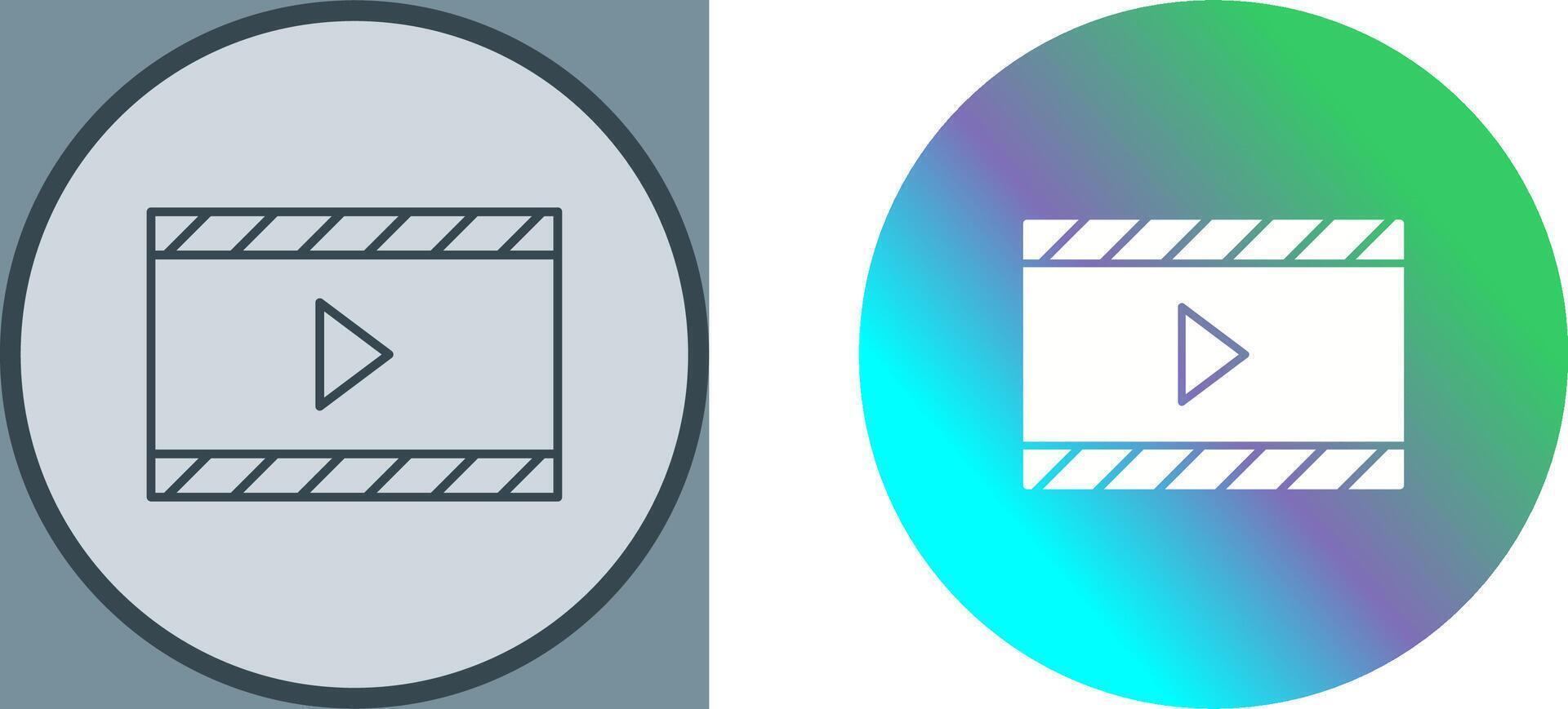 Unique and Animation Icon Design vector