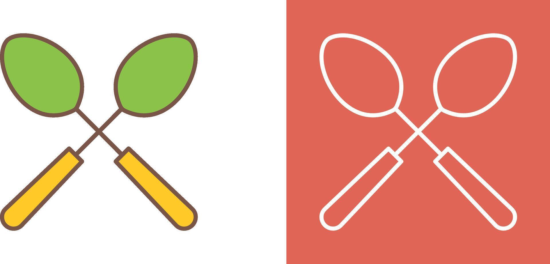 Spoons Icon Design vector
