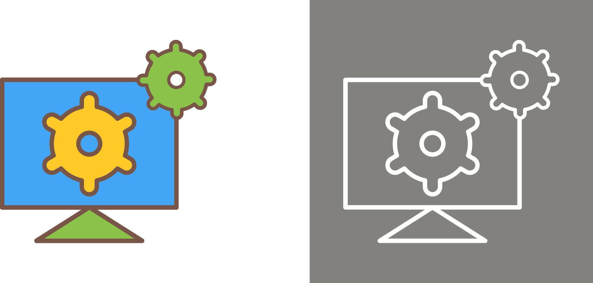 Development Tools Icon Design vector