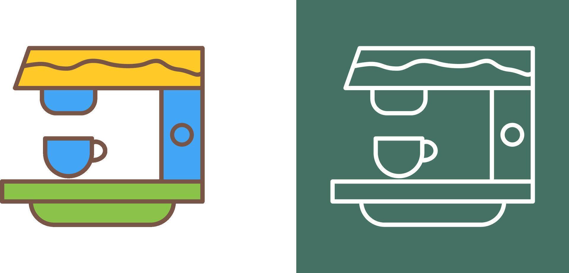 Coffee Machine Icon Design vector