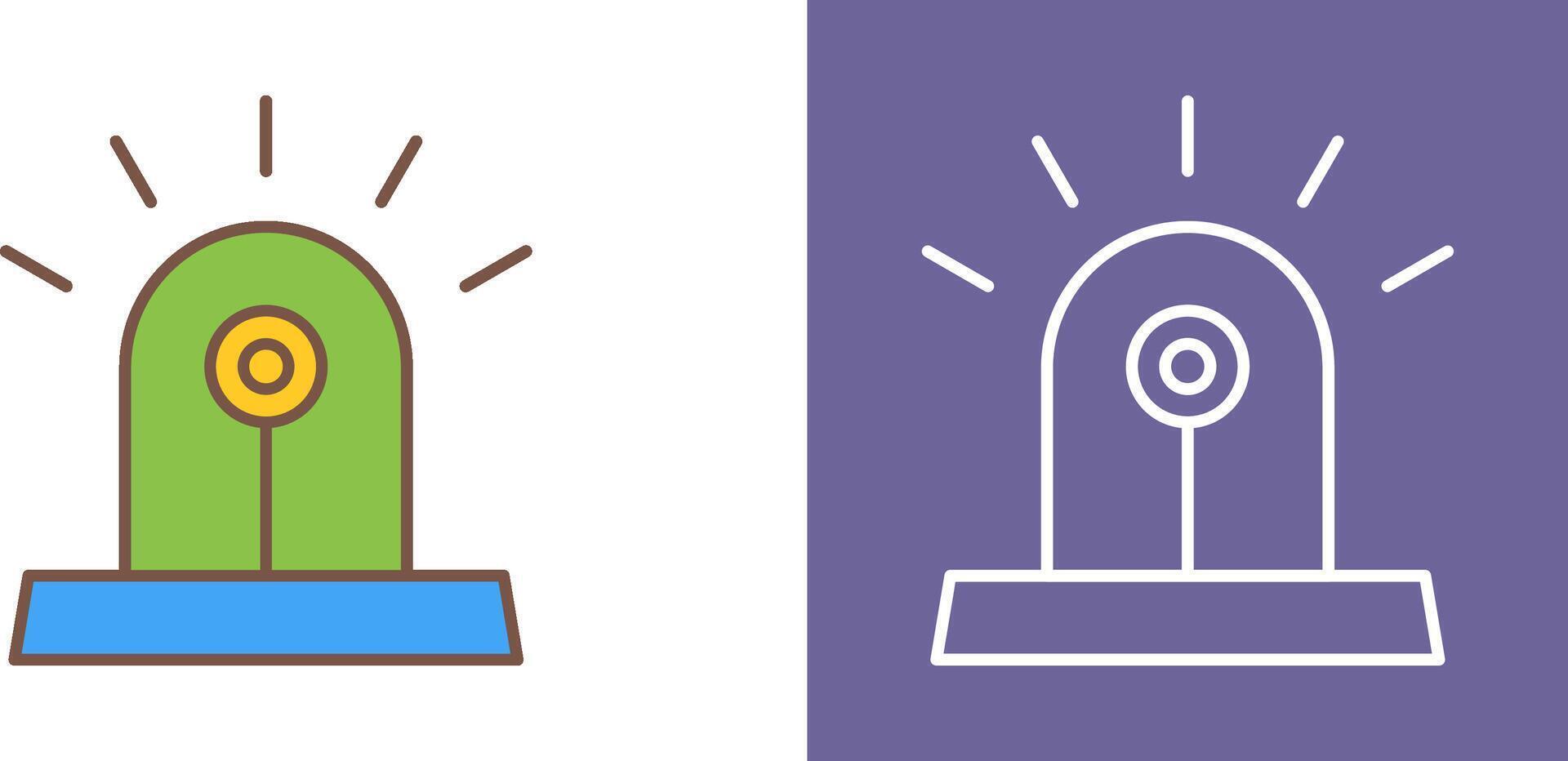 Unique Siren Icon Design vector