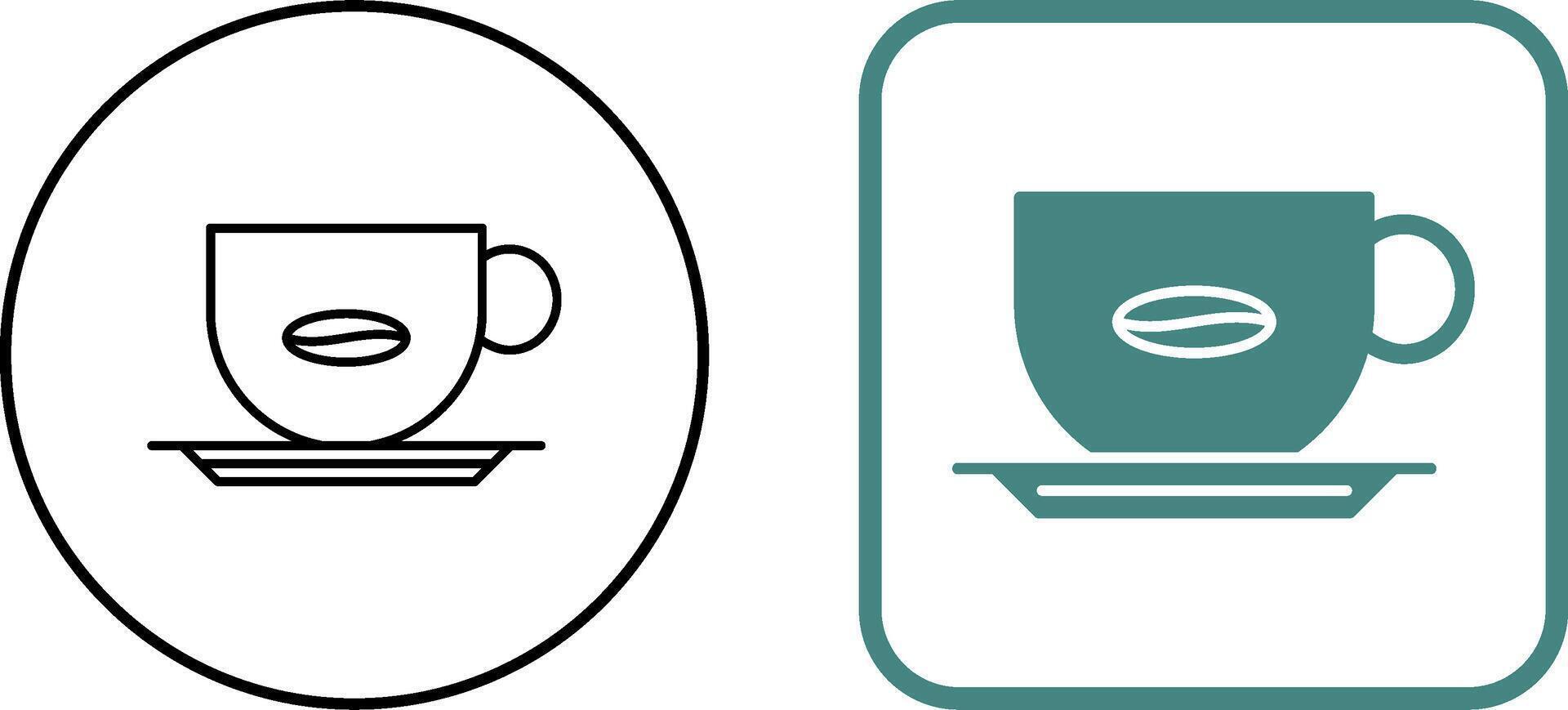 Coffee Mug Icon Design vector