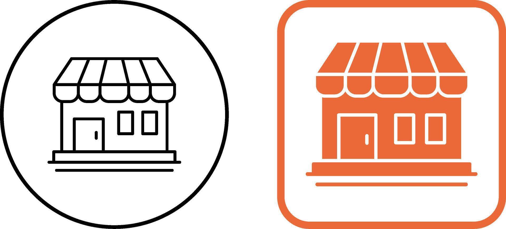 Shop Icon Design vector