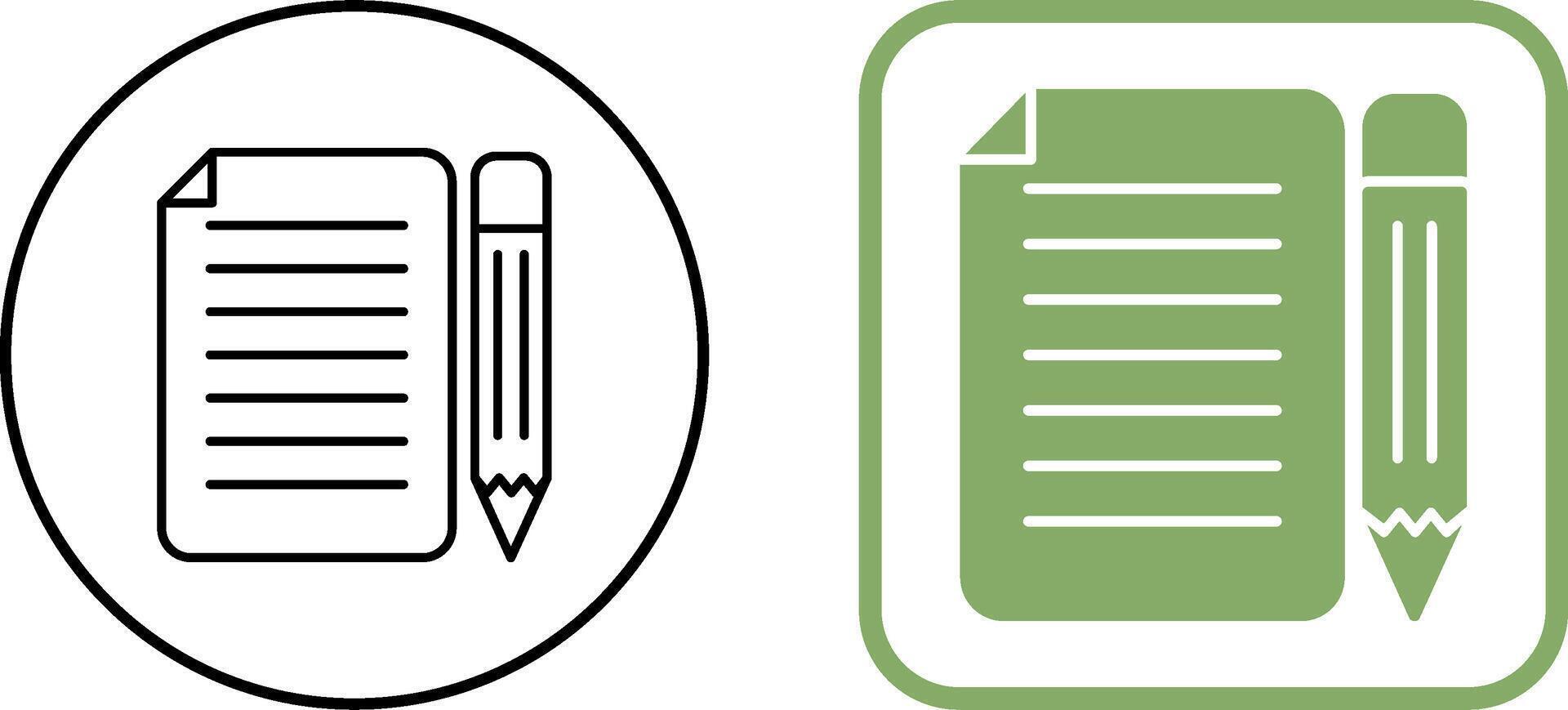 Page Icon Design vector