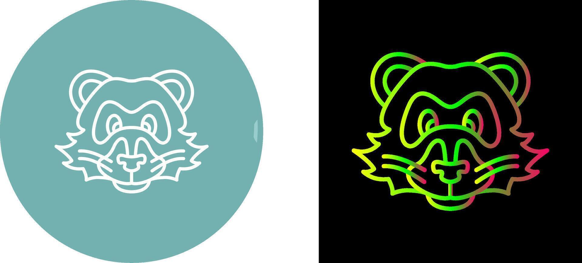 Ferret Icon Design vector