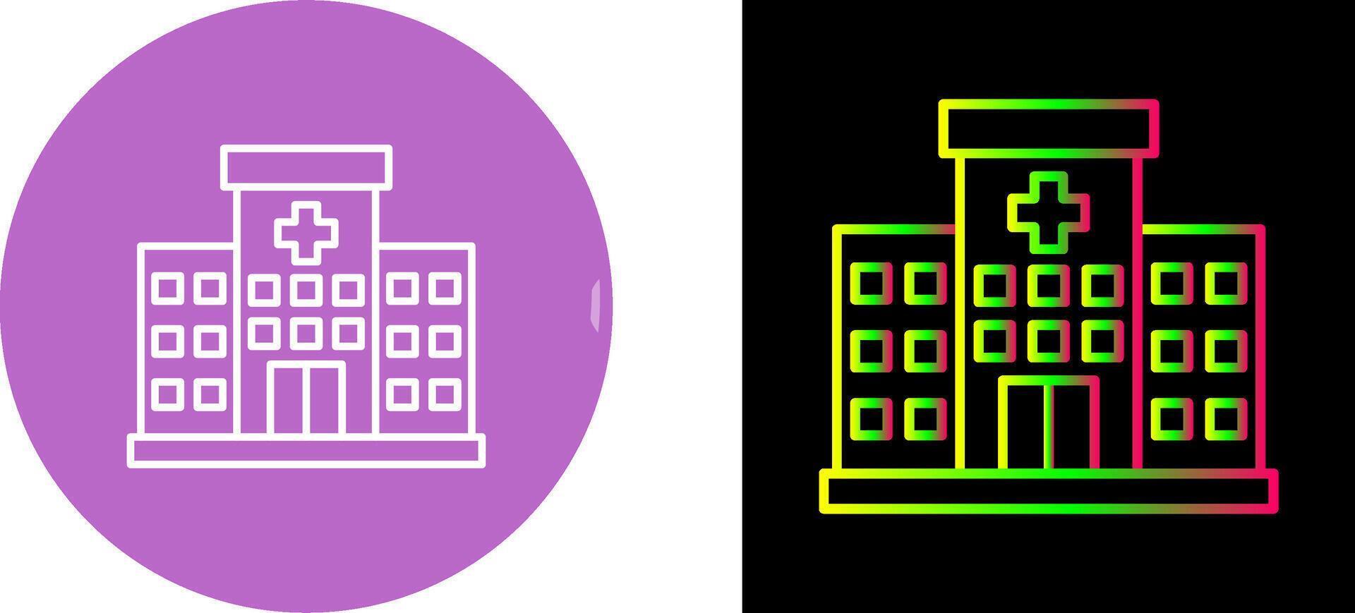 Hospital Icon Design vector