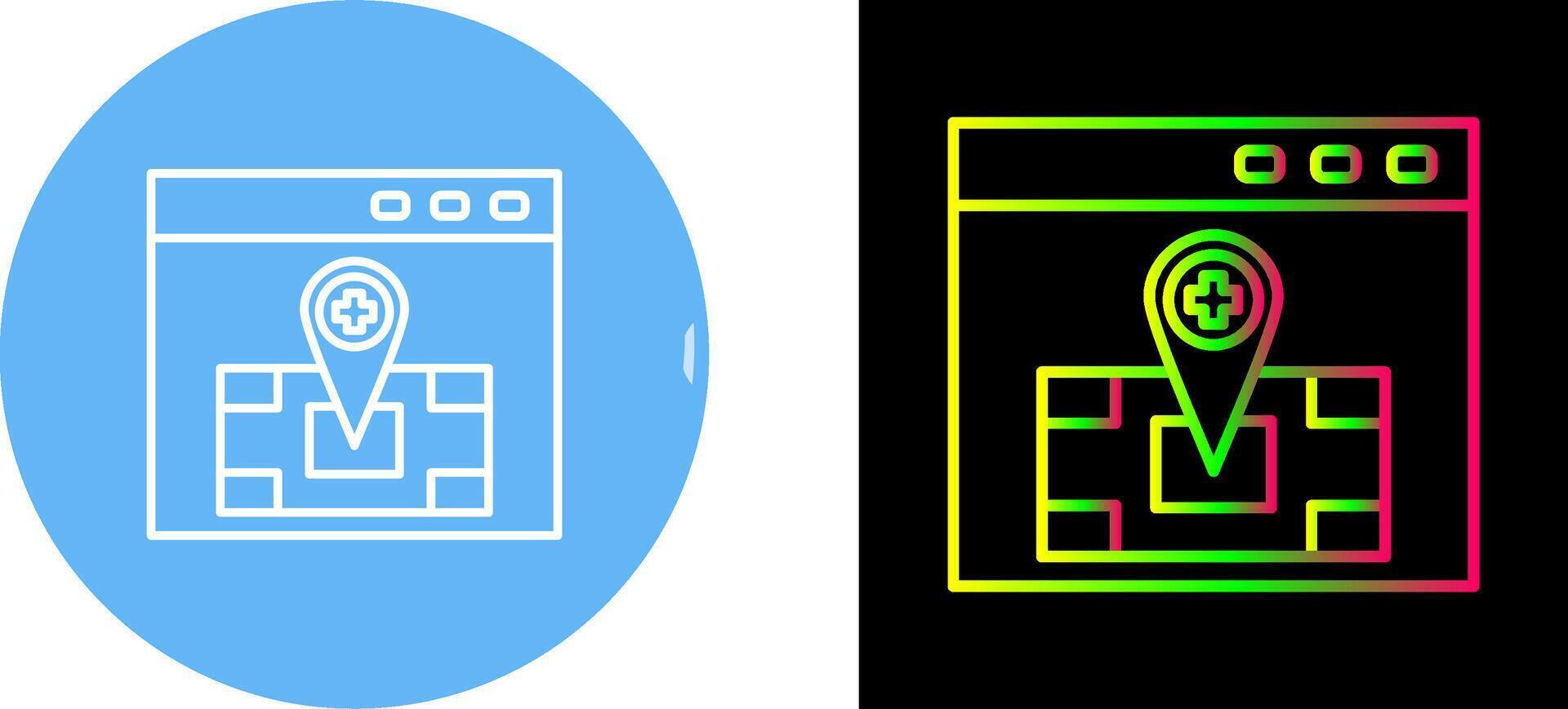 Location Icon Design vector