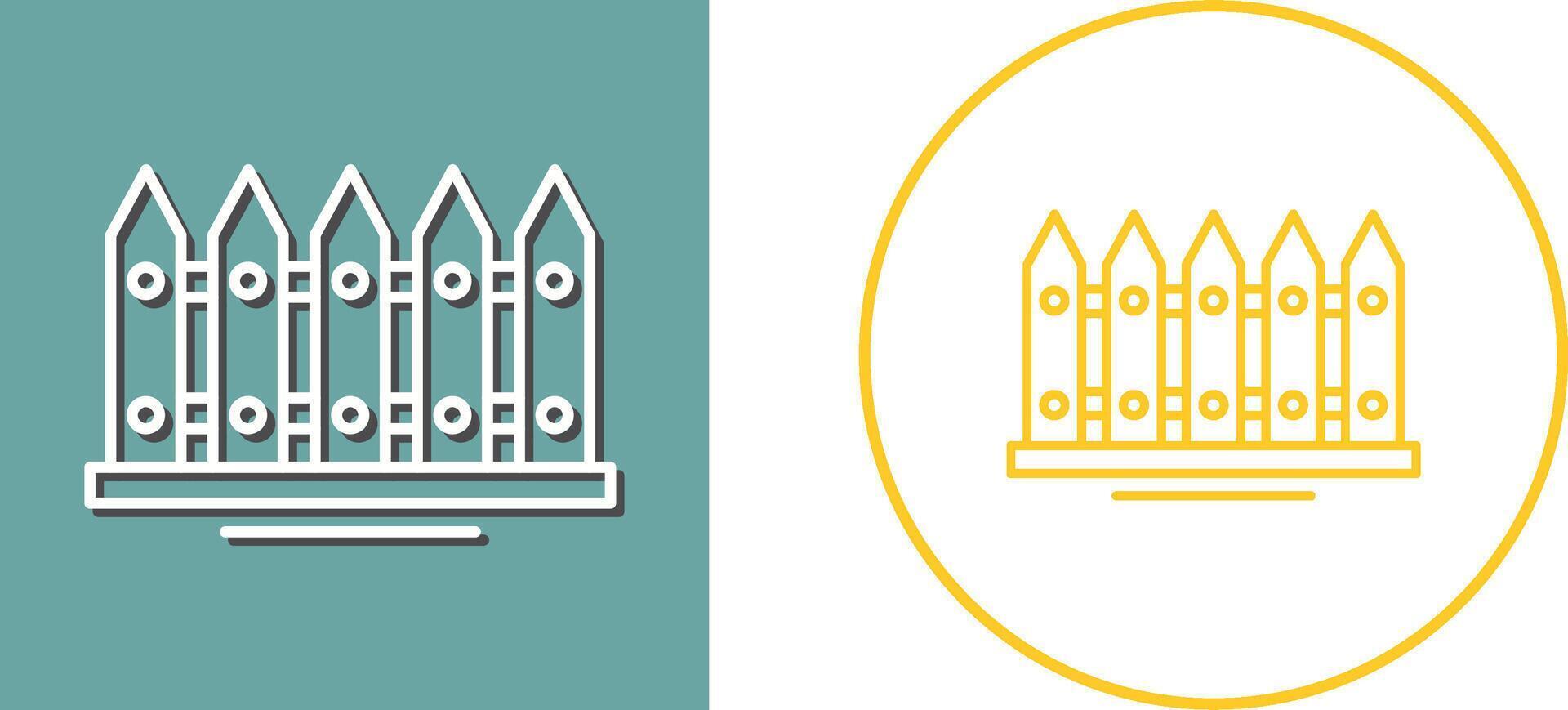 Fence Icon Design vector