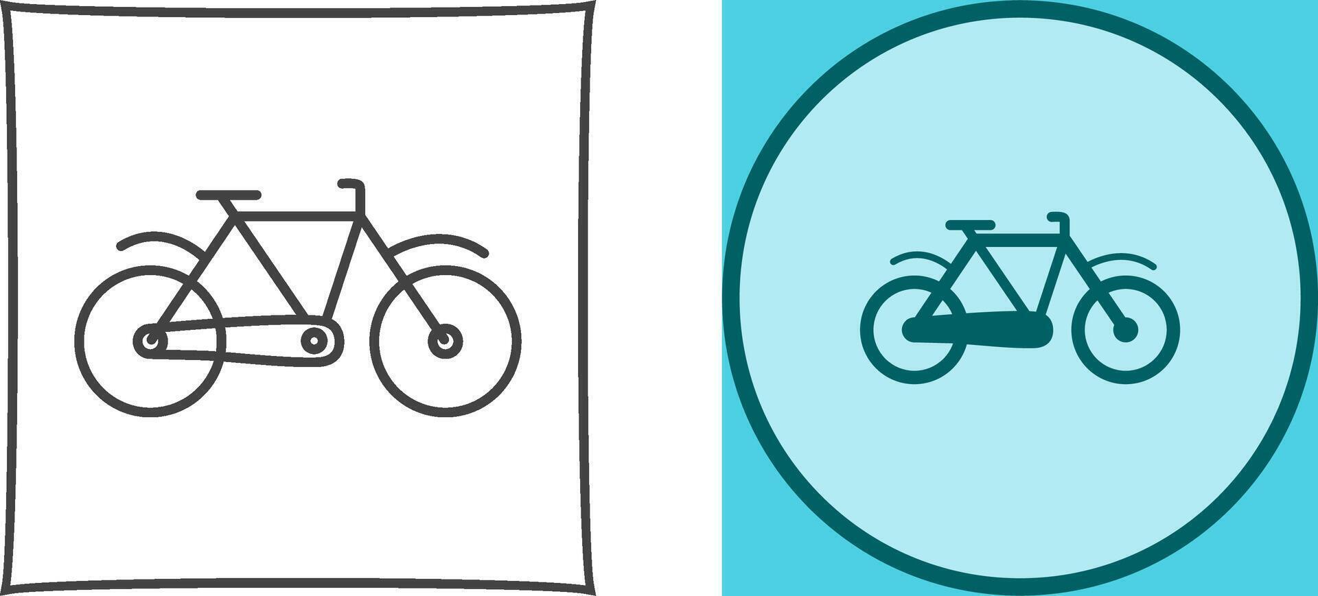 Bicycle Icon Design vector