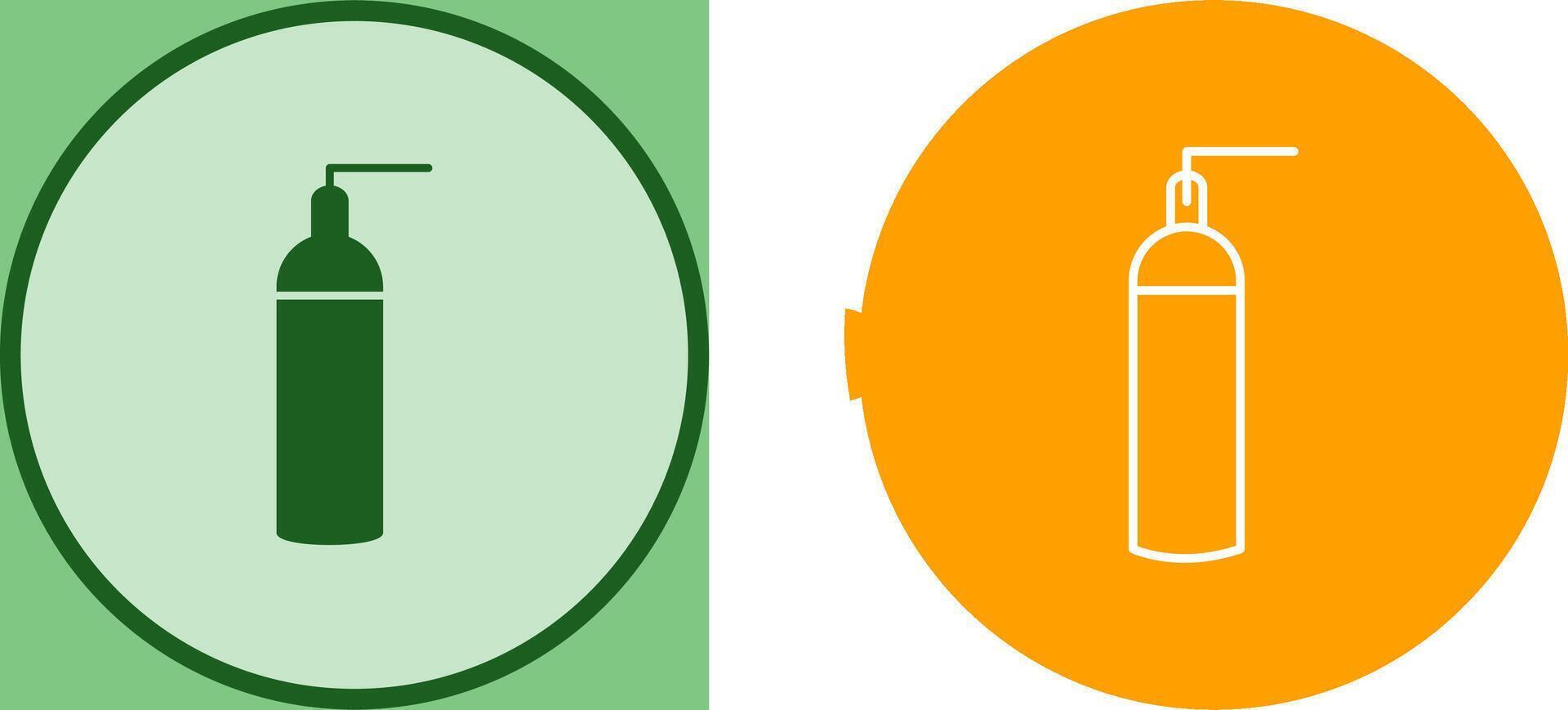 Unique Oxygen Tanks Icon Design vector