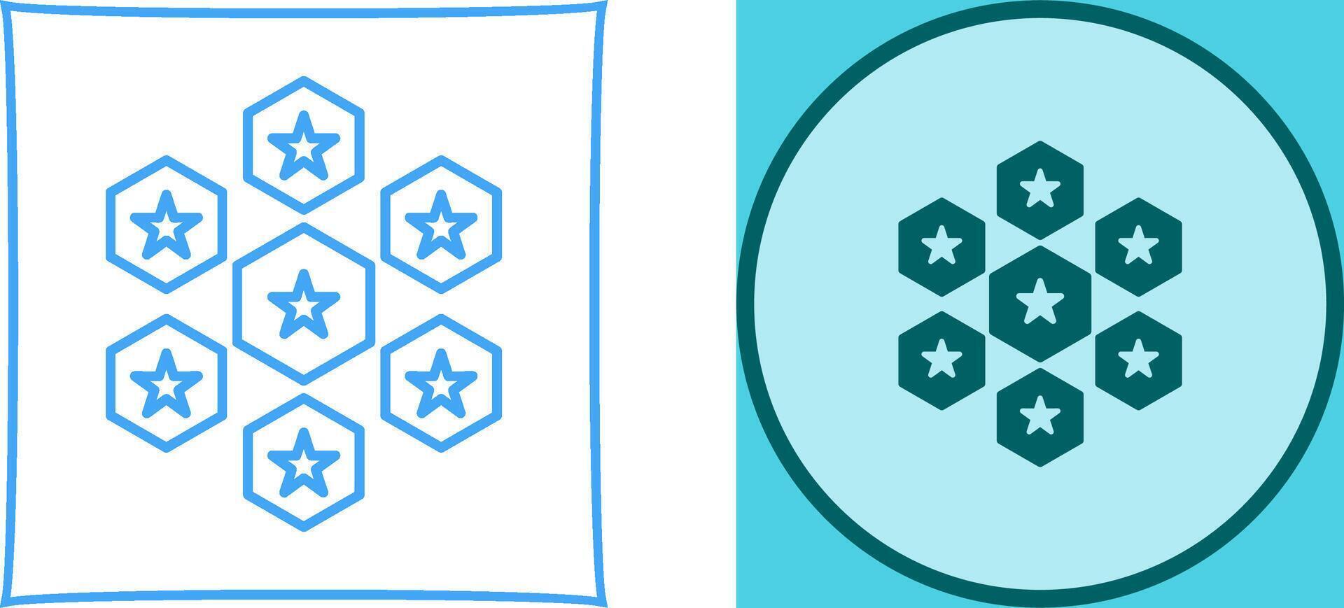 Unique Reputation Management Icon Design vector