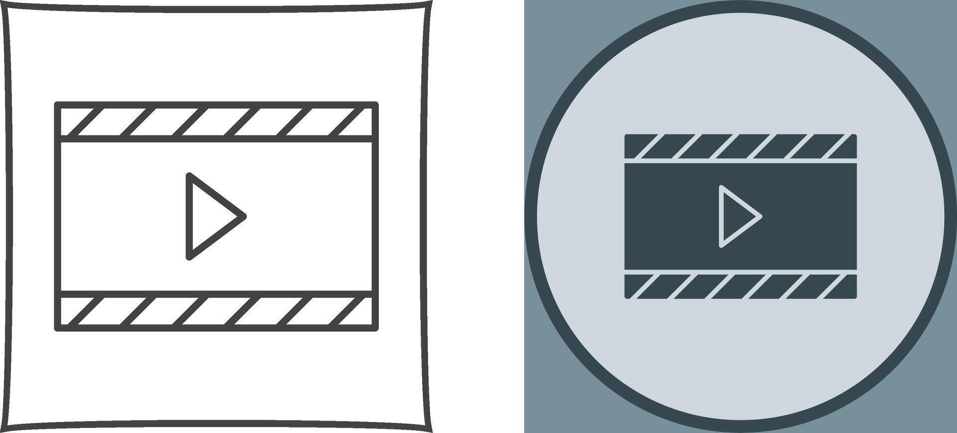 Unique and Animation Icon Design vector
