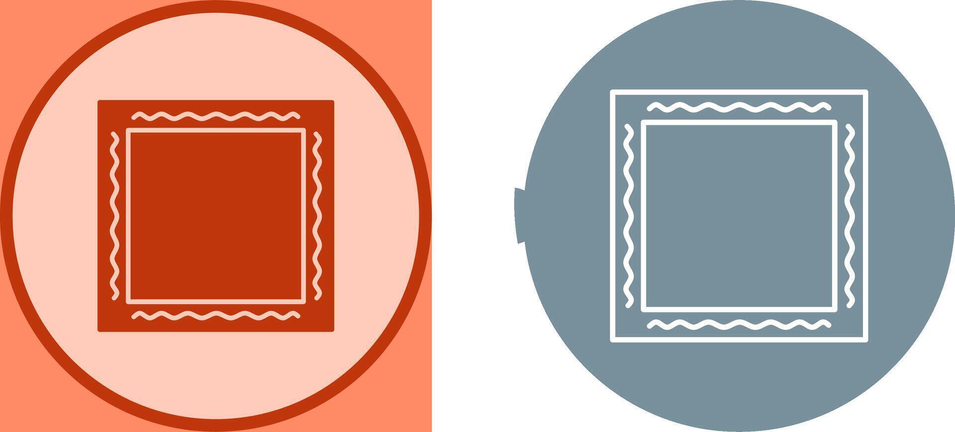 Unique Frame Icon Design vector
