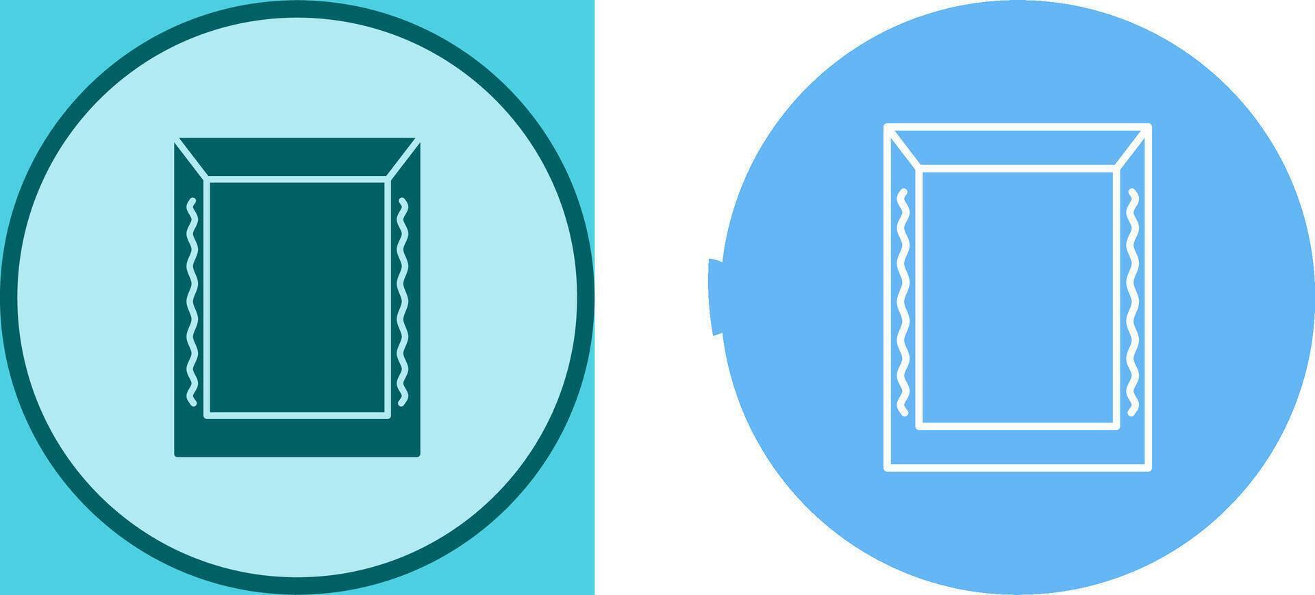 Unique Frame Icon Design vector