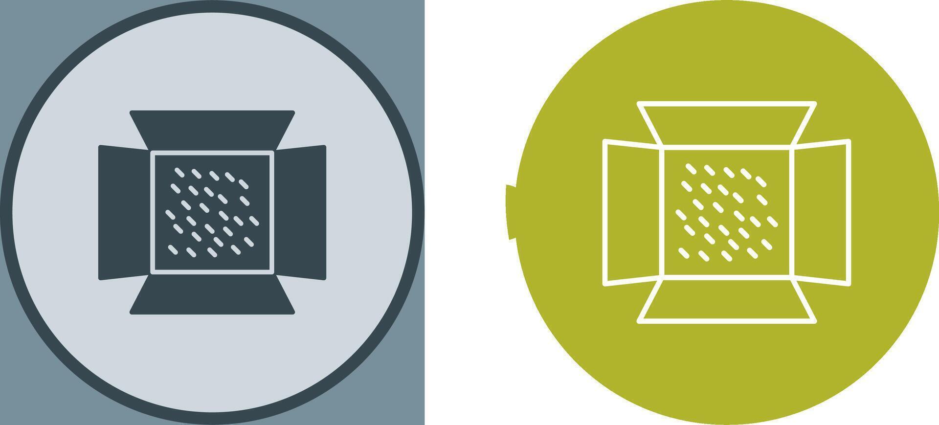 Unique Lights Icon Design vector