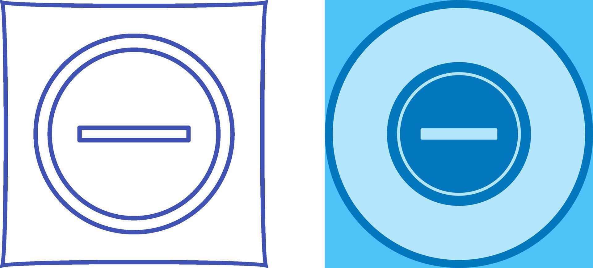 Entry Prohibited Icon Design vector