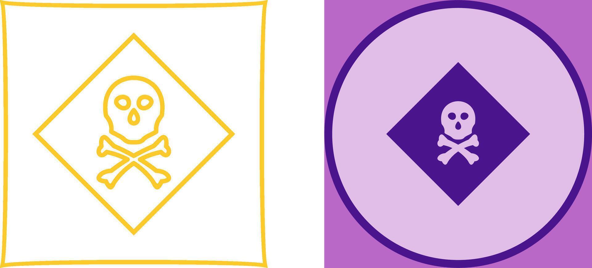 Poisonous Gas Icon Design vector