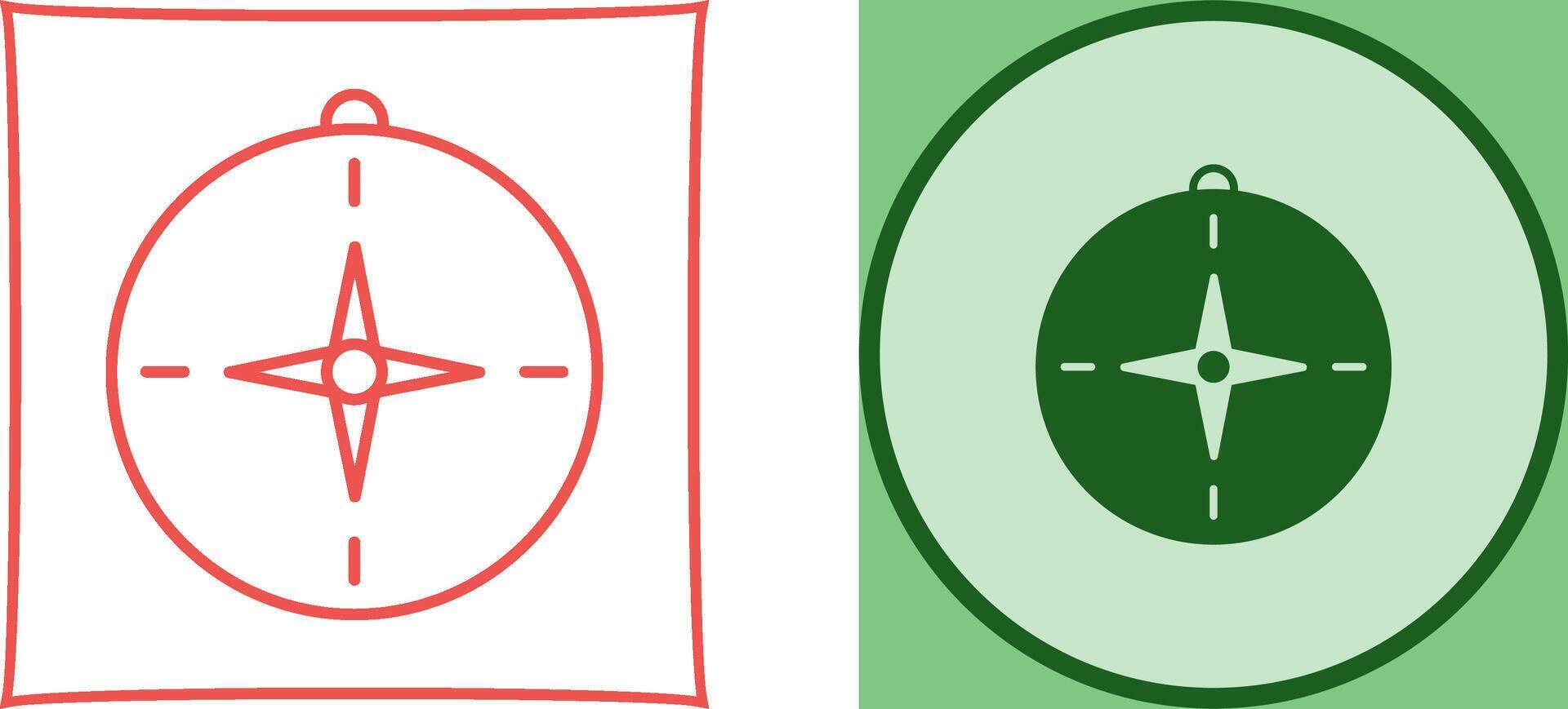 Compass Icon Design vector