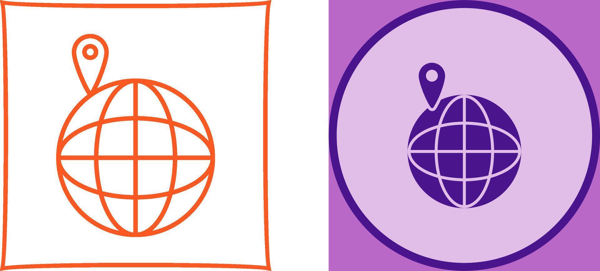 Vacation Spots Icon Design vector