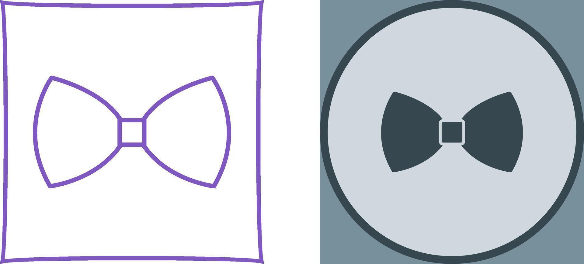 Bow Tie Icon Design vector