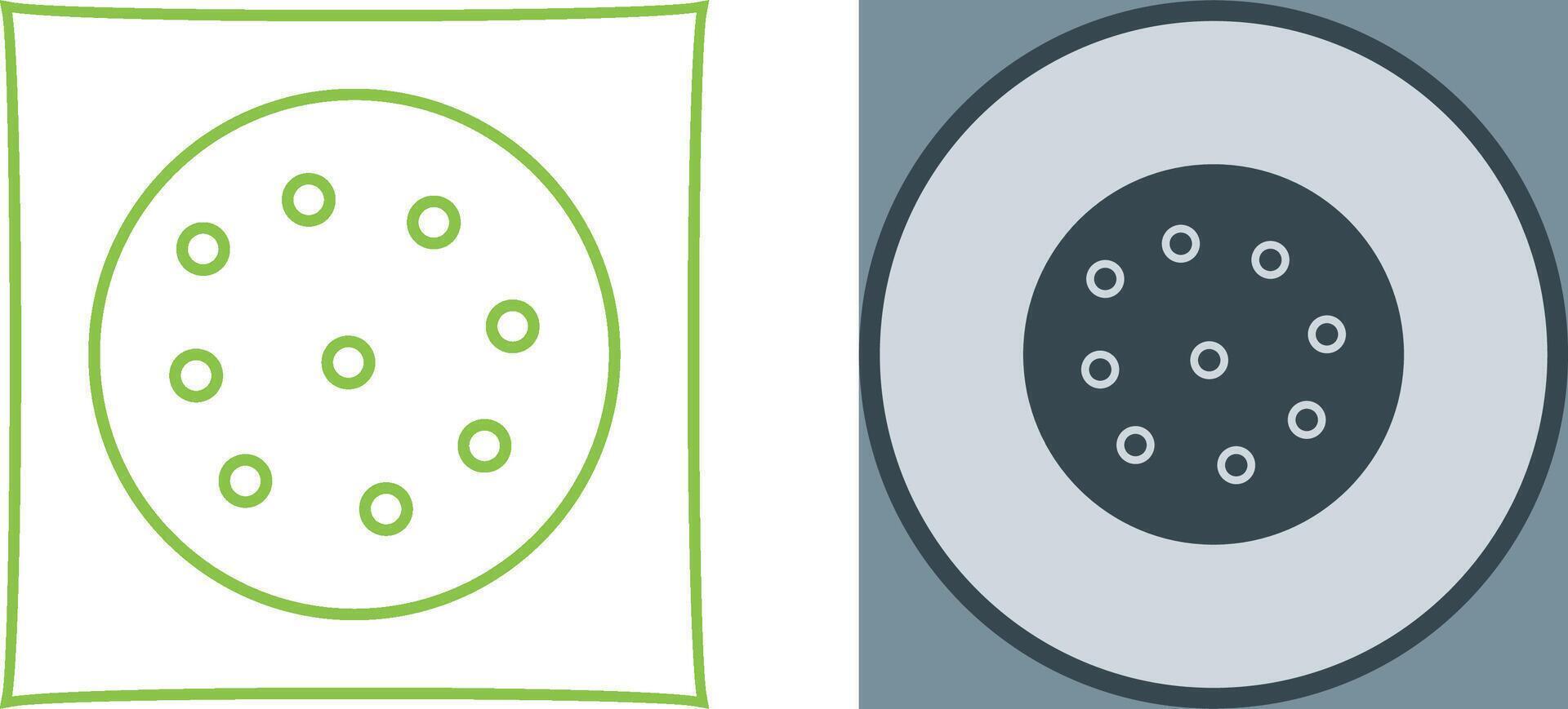 Cookie Icon Design vector