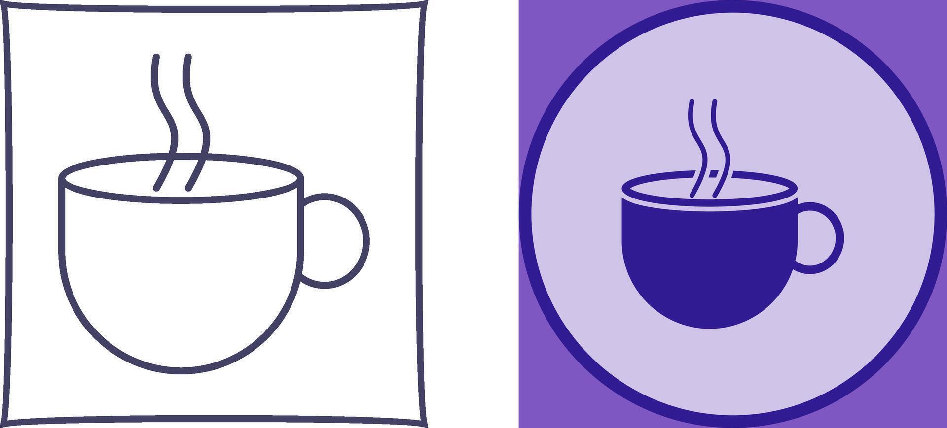 diseño de icono de café caliente vector