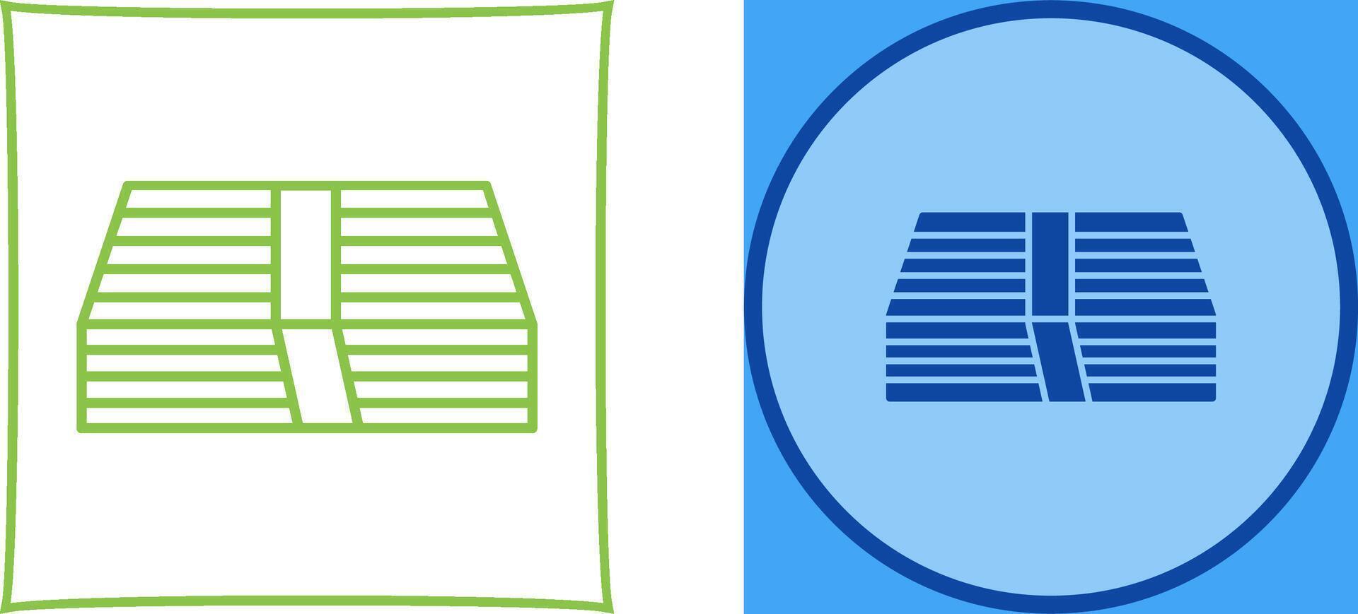Pack of Bills Icon Design vector