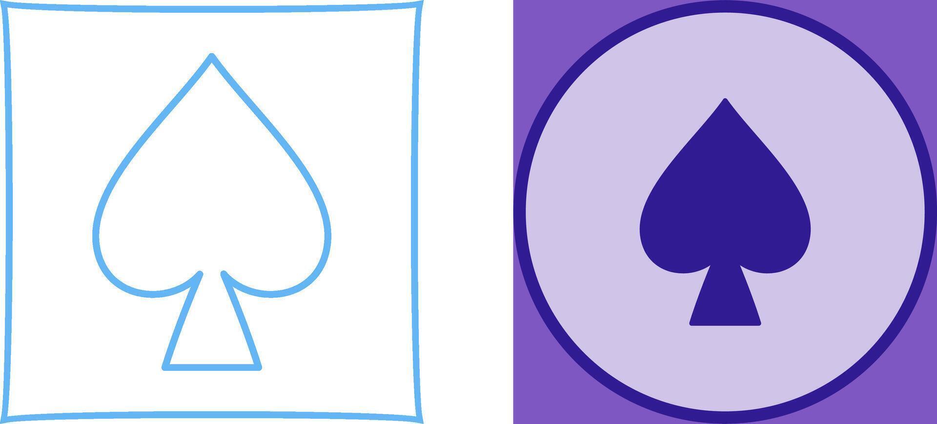 Spade Icon Design vector