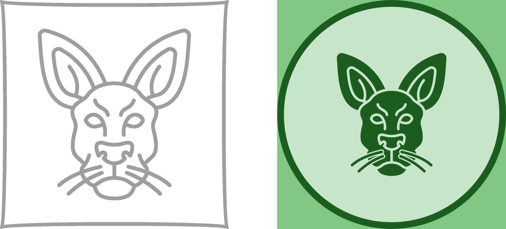 Kangaroo Icon Design vector