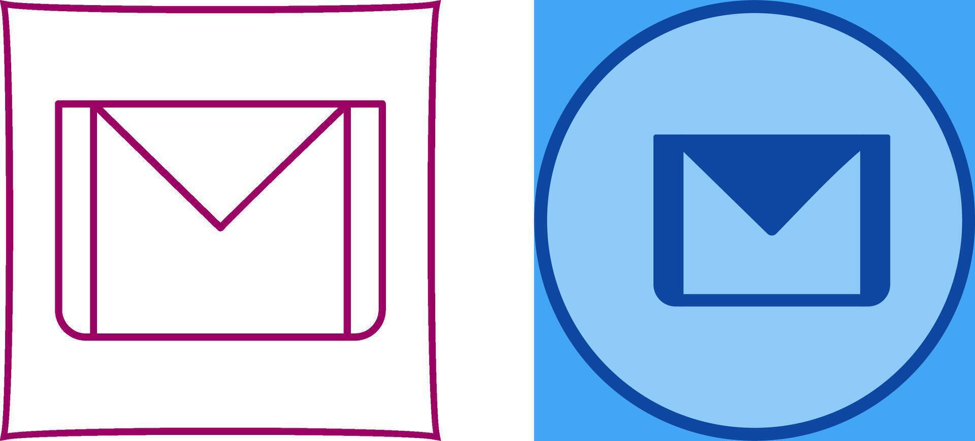 Unique Email Icon Design vector