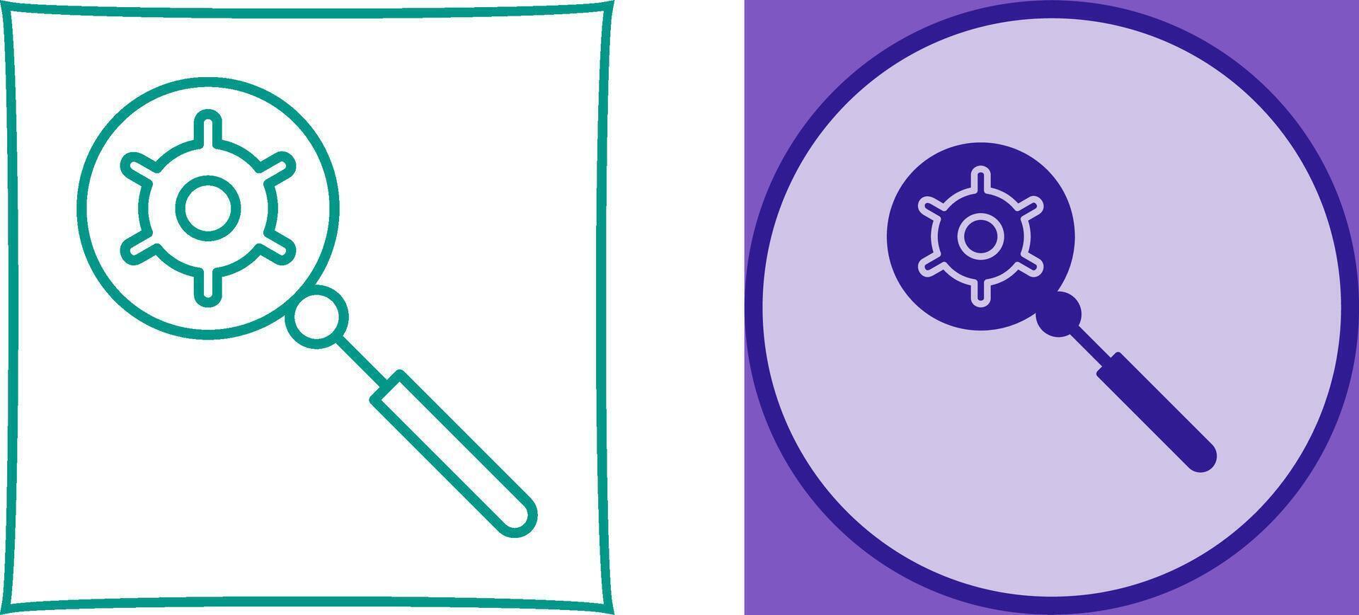 Unique Search Engine Optimizati Icon Design vector