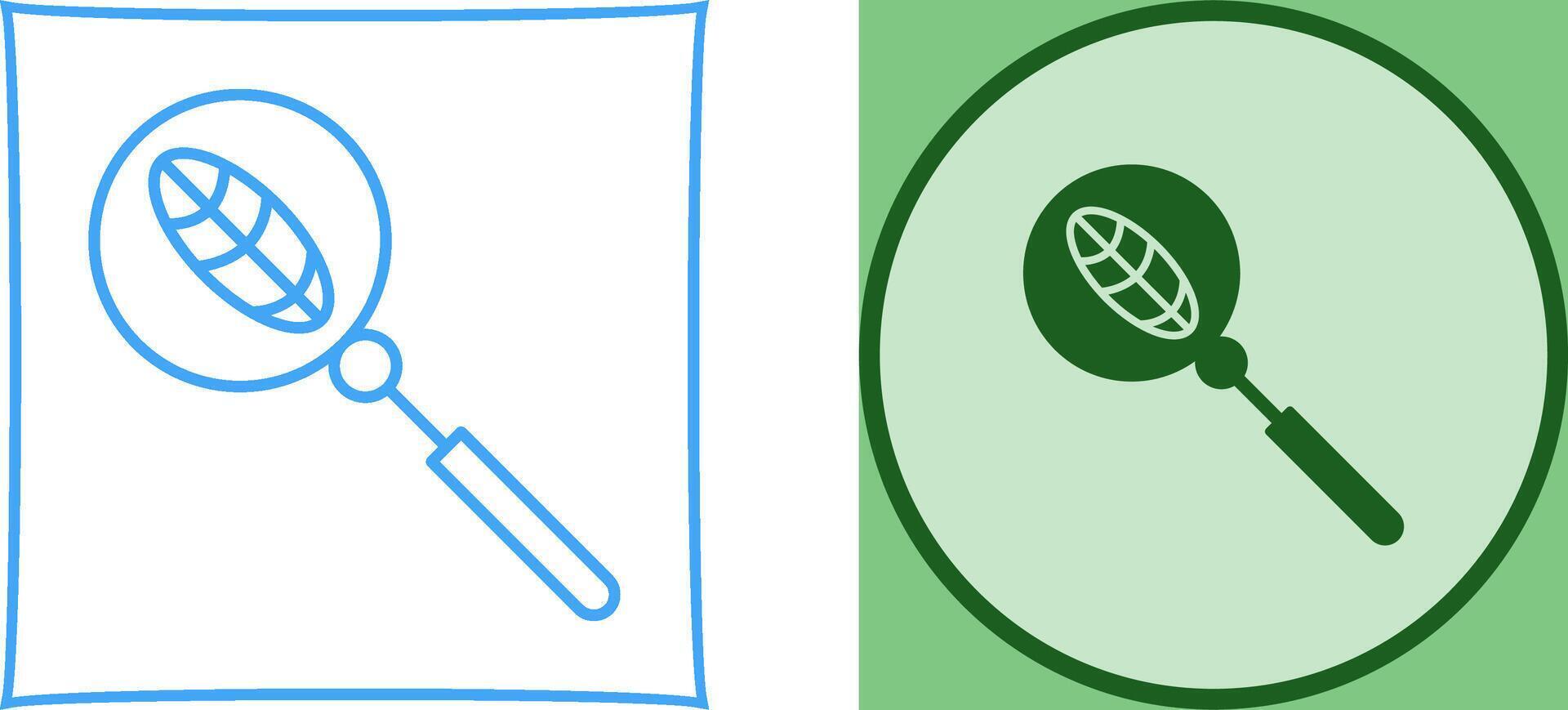 Unique Organic Search Icon Design vector
