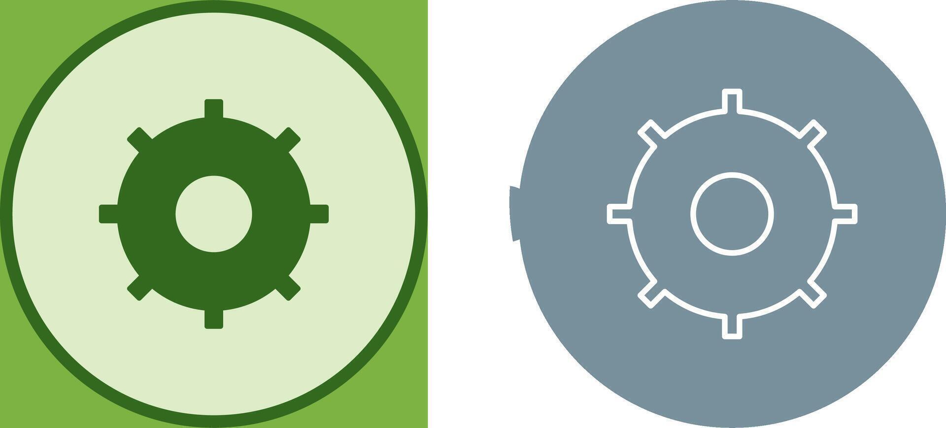 Unique Settings Icon Design vector