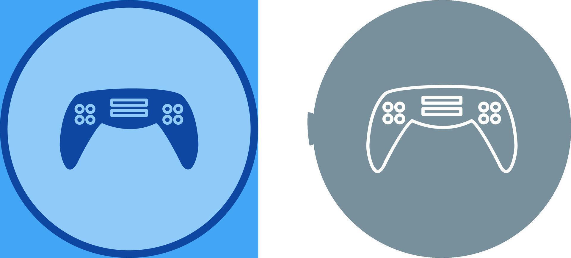 Unique Gaming Console Icon Design vector