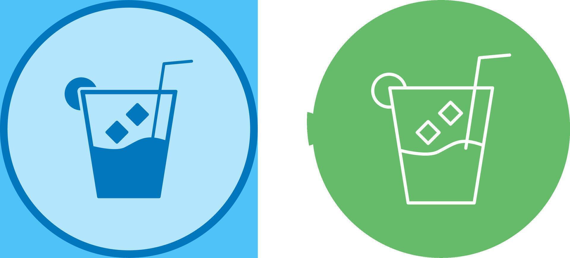 Unique Whiskey Sour Icon Design vector