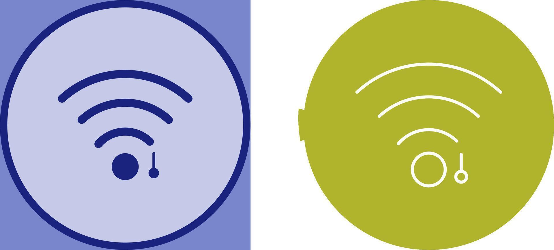 Unique WiFi Sign Icon Design vector