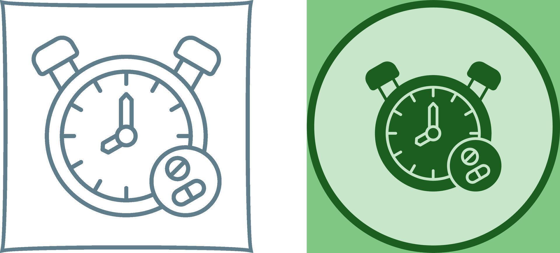 Clock Icon Design vector