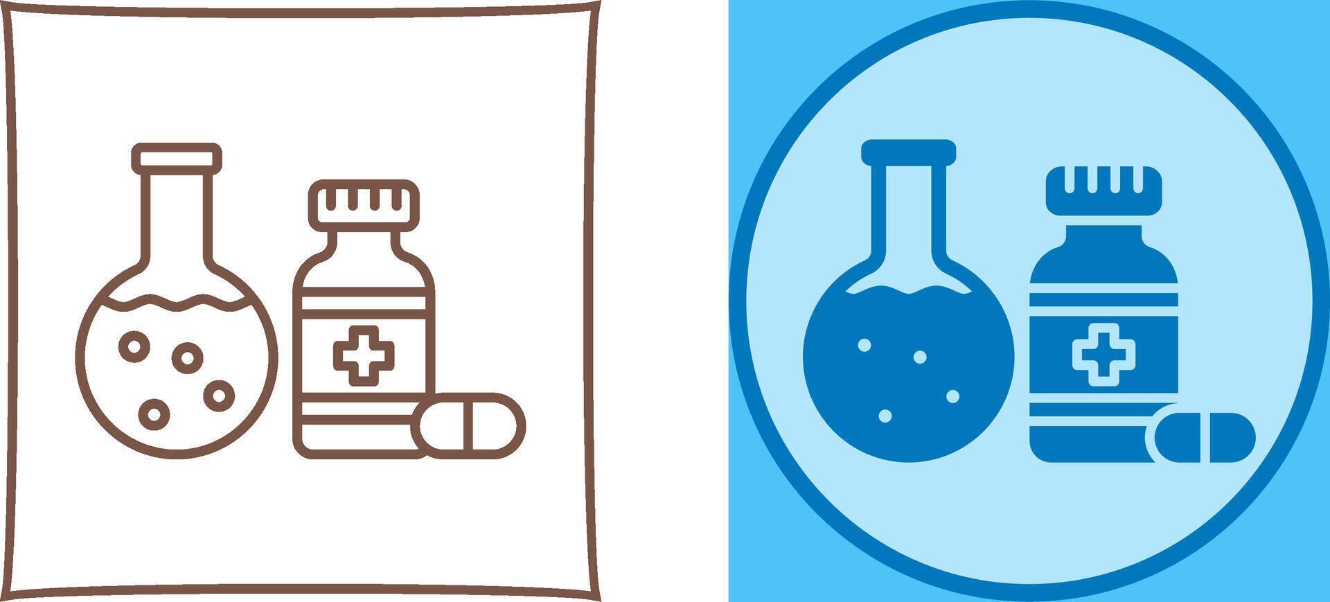 Pharmaceutical Icon Design vector